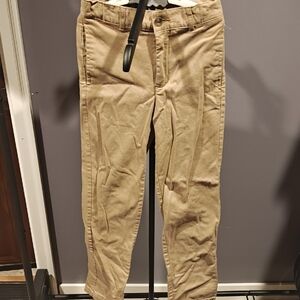 Place Men's Khaki Straight-Leg Chinos - Beige/Tan